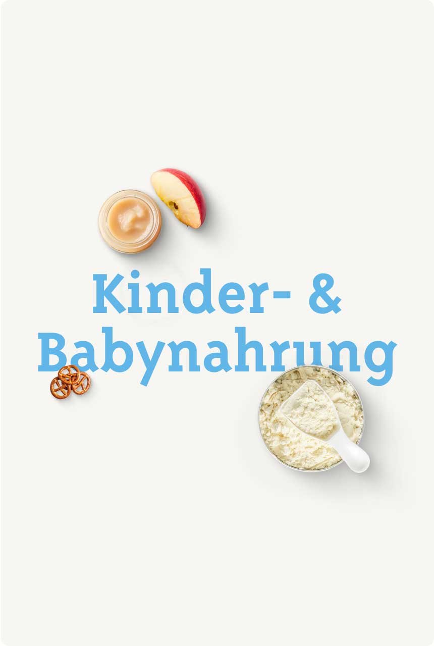 Kinder- & Babynahrung