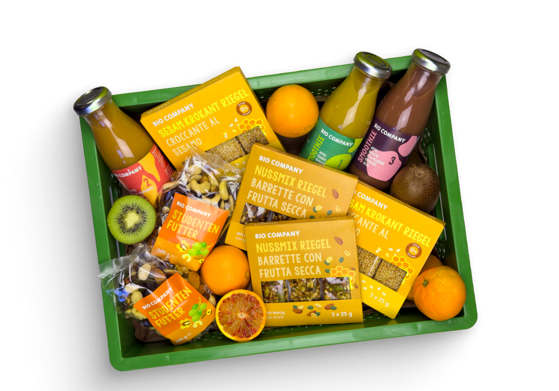 Ein Bild, das eine unserer frischen Kisten zeigt