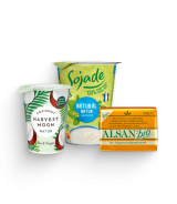 Butter, Joghurt & Sahne Alternativen