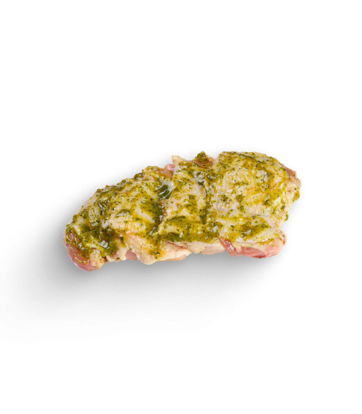 Hähnchenkeulen- steaks Bärlauch
