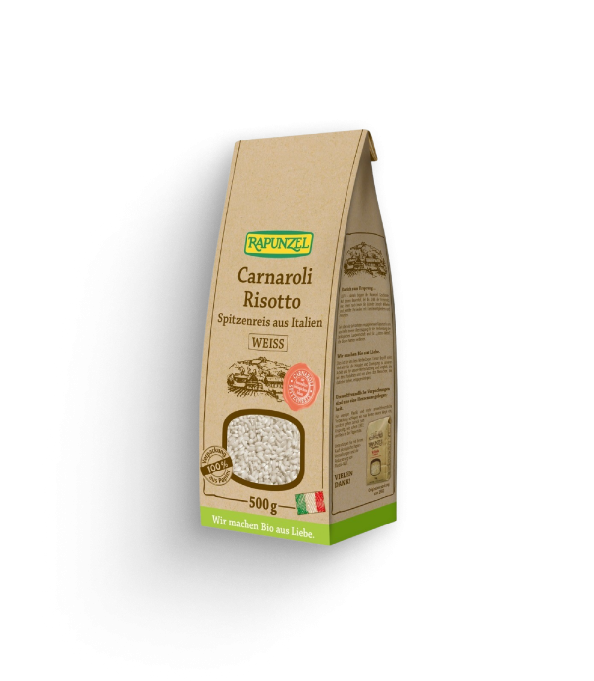 Carnaroli Risotto Spitzenreis, weiß