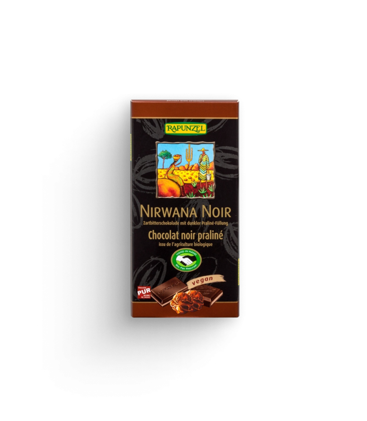 Nirwana Bitterschokolade Praliné
