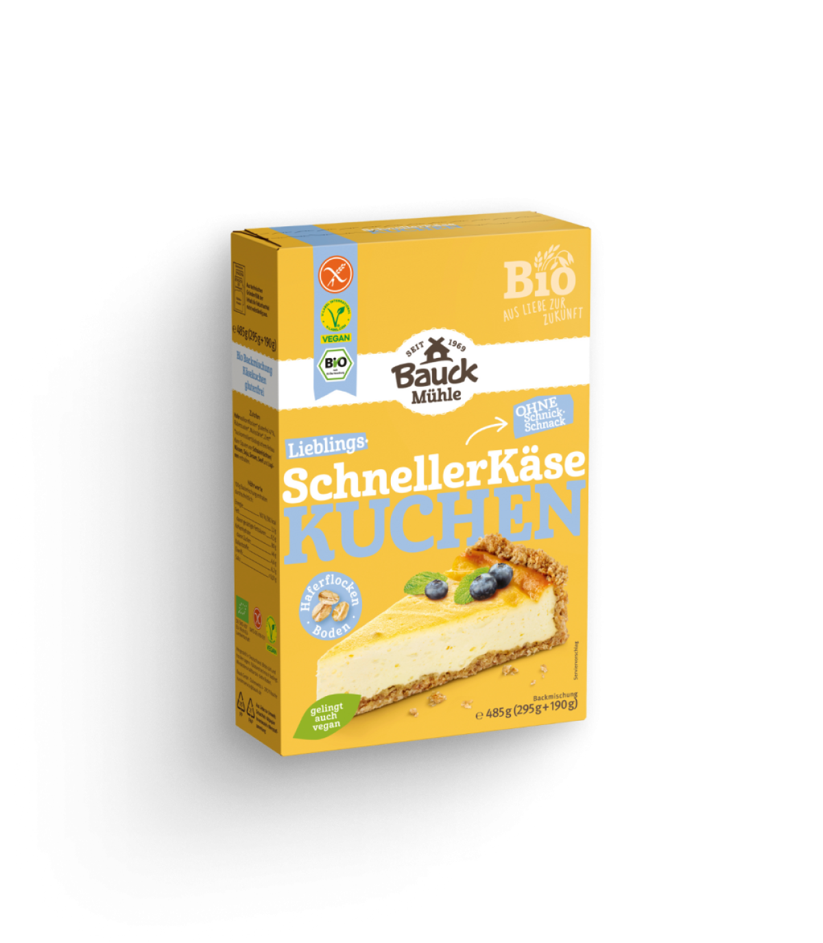 Käsekuchen, Backmischung