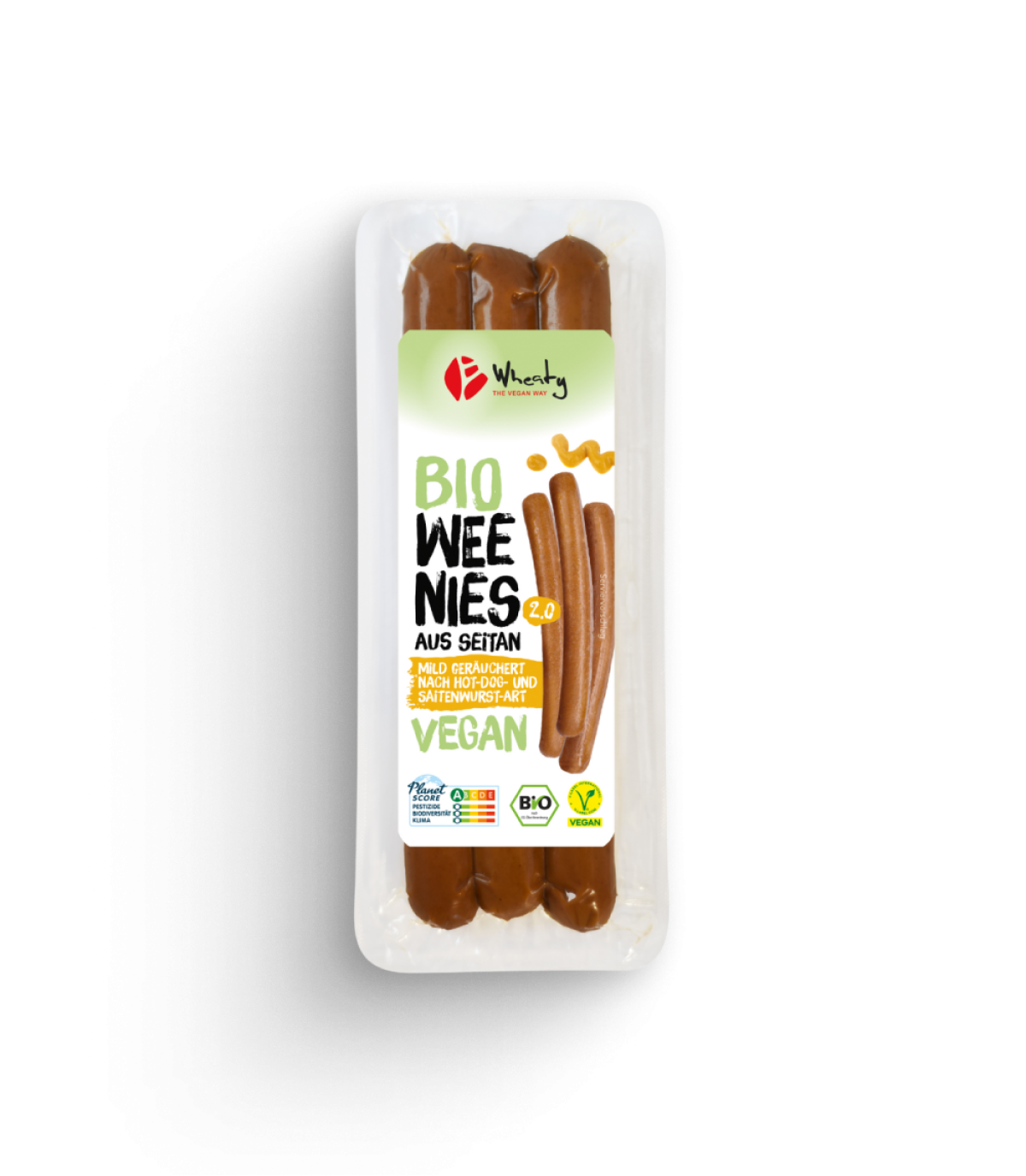 Wheaty Veganwurst Weenies 2.0