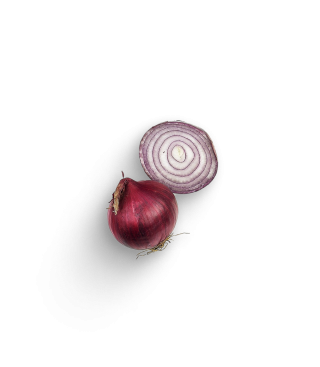 Rote Zwiebeln