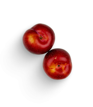 Rote Pflaumen