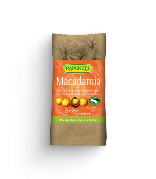 Macadamia Nusskerne geröstet, gesalzen
