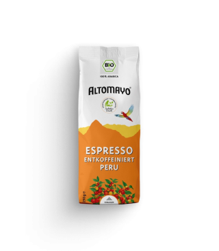 Espresso entkoffeiniert, gemahlen