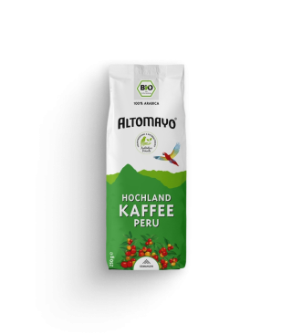 Hochland Kaffee Peru, gemahlen
