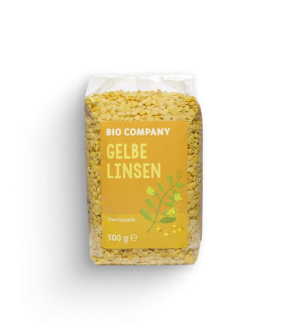 Gelbe Linsen