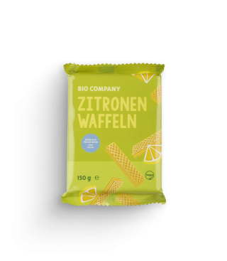 Zitronen Waffeln